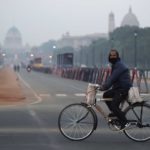 Newspaper vendor in Delhi