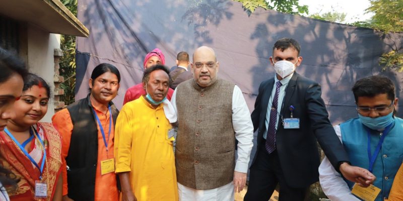 Bengal: Now, a BJP-TMC Tussle Over Folk Singer Who Hosted Amit Shah in Shantiniketan - Vimarsana News