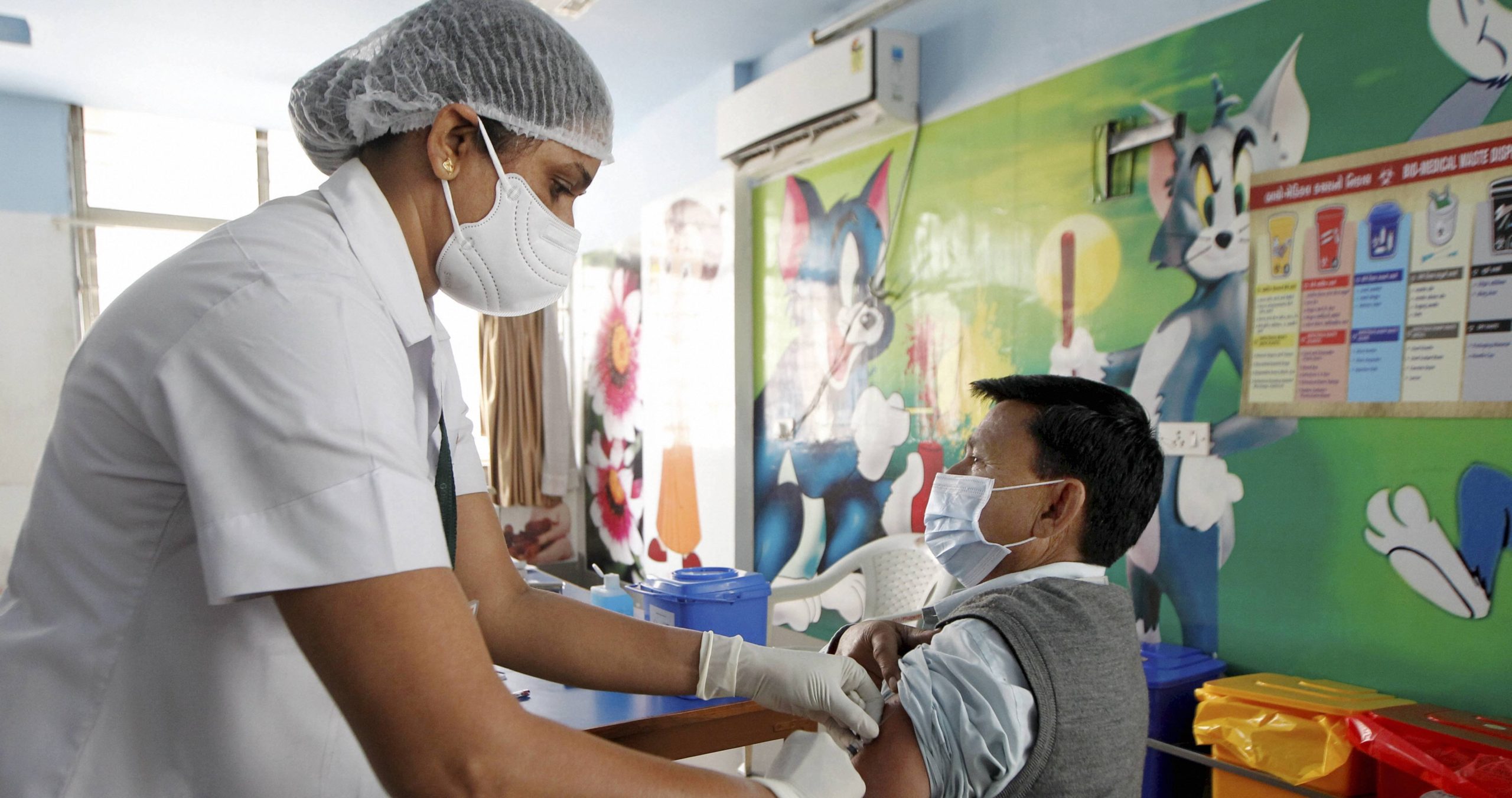Dry run of COVID-19 vaccine in Ahmedabad