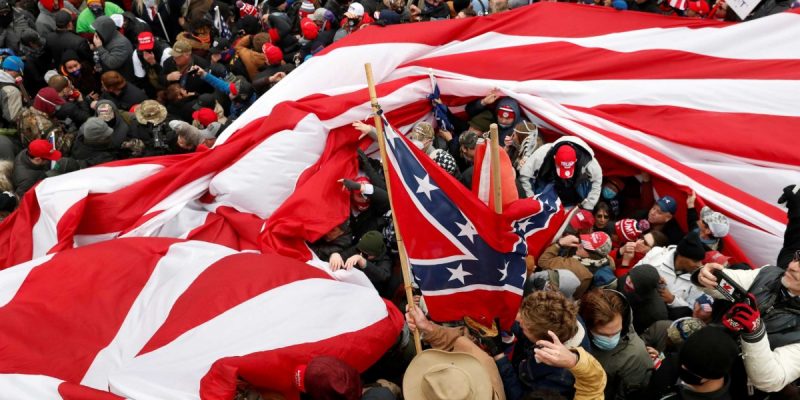 The Many Flags That Flew During the US Capitol's Storming and What They Represent - Vimarsana News