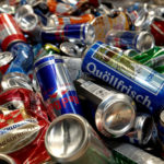 FILE PHOTO: Aluminium beverage cans in a container at Metallum recycling company in Regensdorf