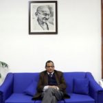 Dr. Vinod K. Paul poses for a picture at his office in New Delhi