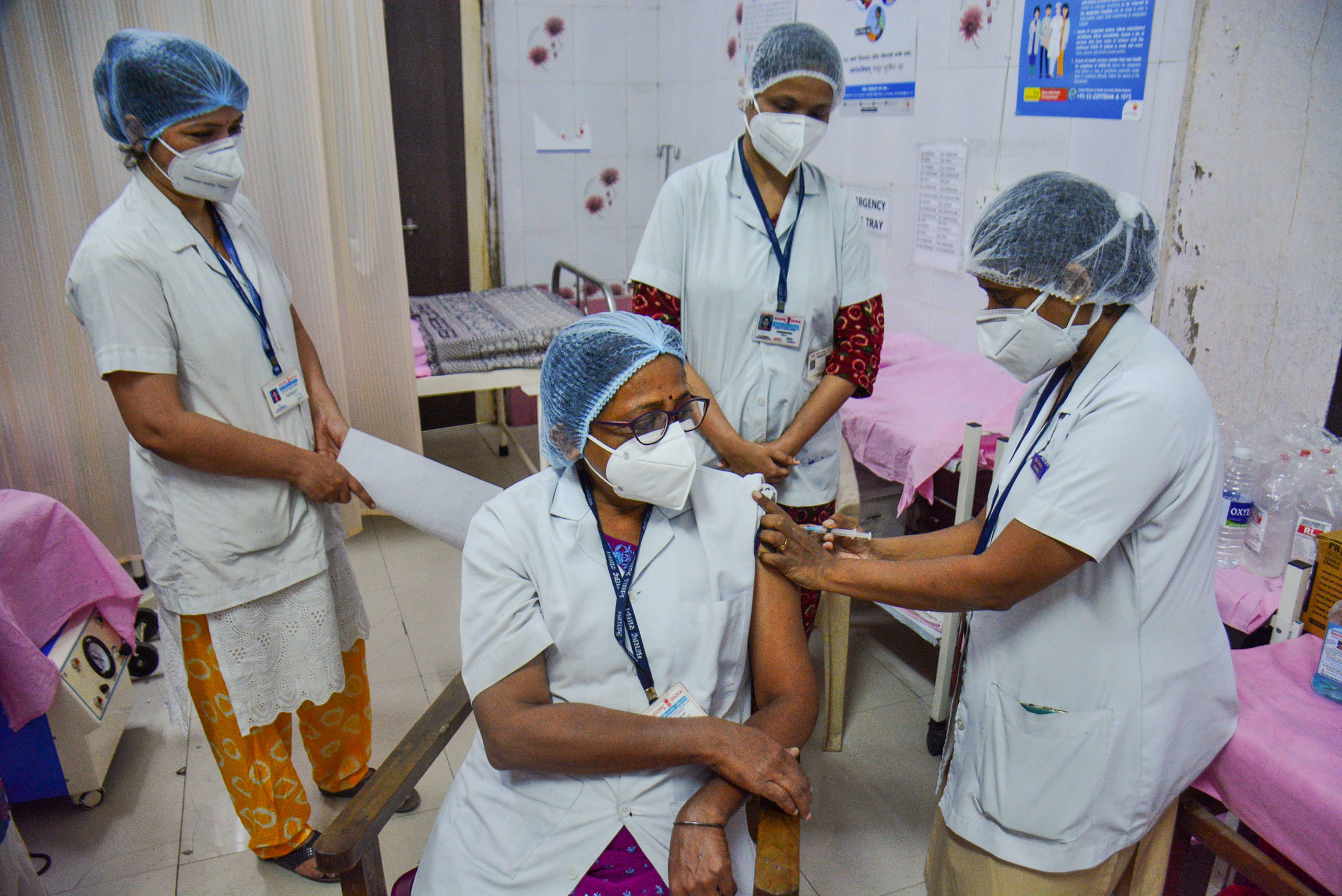 COVID-19 vaccination drive in Thane