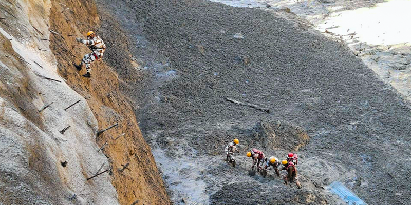 Uttarakhand Glacier Burst Sweeps Away Rishiganga Hydro Project - Vimarsana News