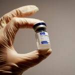 FILE PHOTO: A medical specialist holds a vial of the Sputnik V vaccine against the coronavirus in a department store in Moscow, Russia