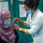 Covid vaccination drive at Hindu Rao Hospital