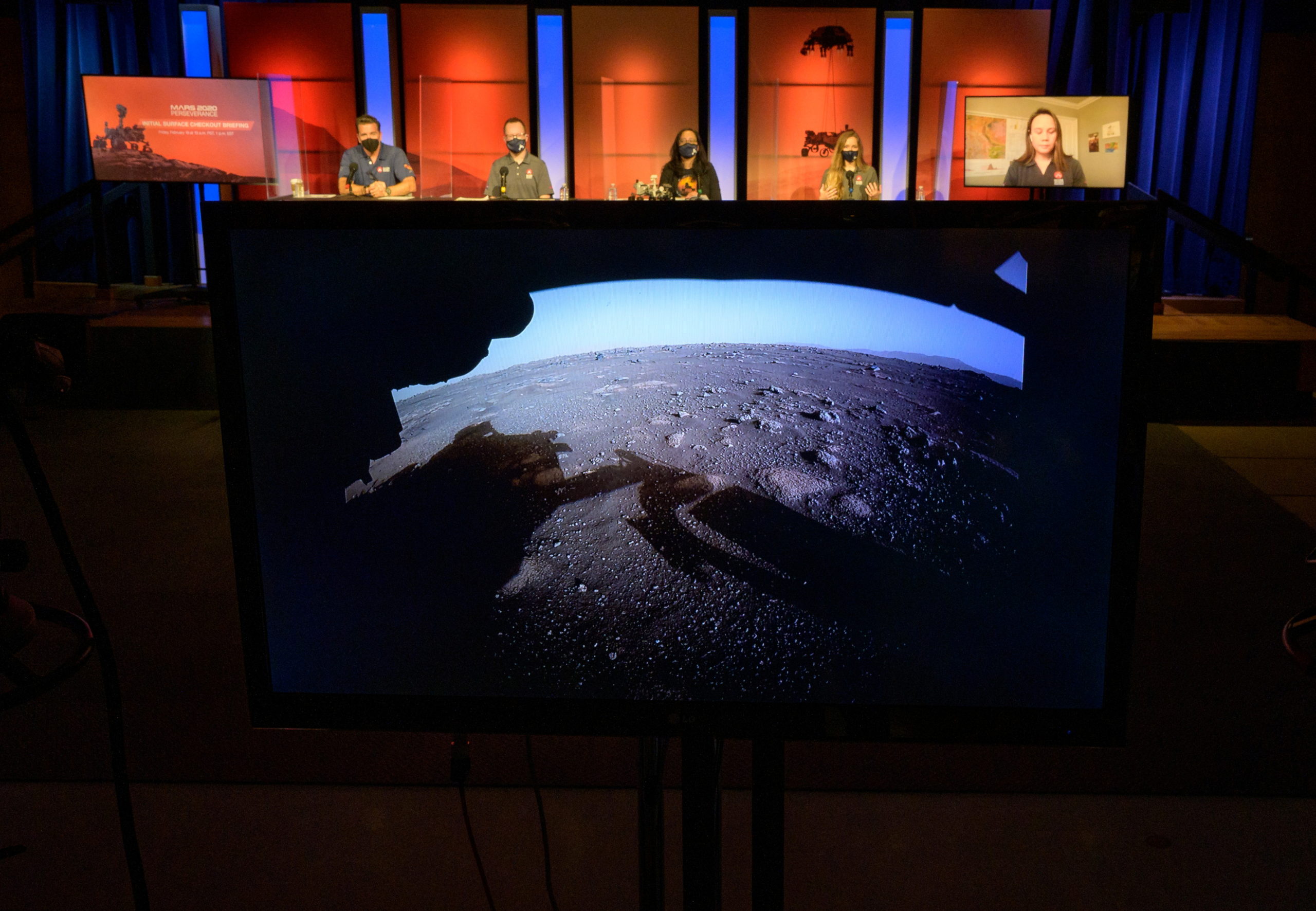 NASA Perseverance Rover Initial Surface Checkout Briefing