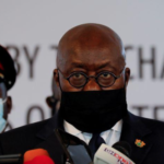 Ghanaian President Nana Akufo-Addo, new chairman of the Economic Community of West African States (ECOWAS), speaks to journalists after a consultative meeting in Accra, Ghana September 15, 2020. REUTERS/Francis Kokoroko//File Photo