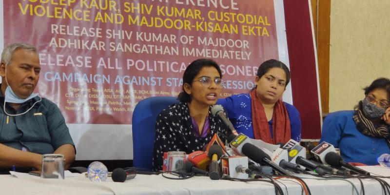 Indiscriminate Arrests Show That the State Is Scared: Nodeep Kaur - Vimarsana News