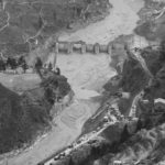 Rescue operation outside a tunnel after a part of a glacier broke away, in Tapovan