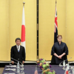 India, Japan, Australia's foreign ministers along with then-U.S. state secretary Mike Pompeo at the Quad ministerial meeting in Tokyo in October, 2020.