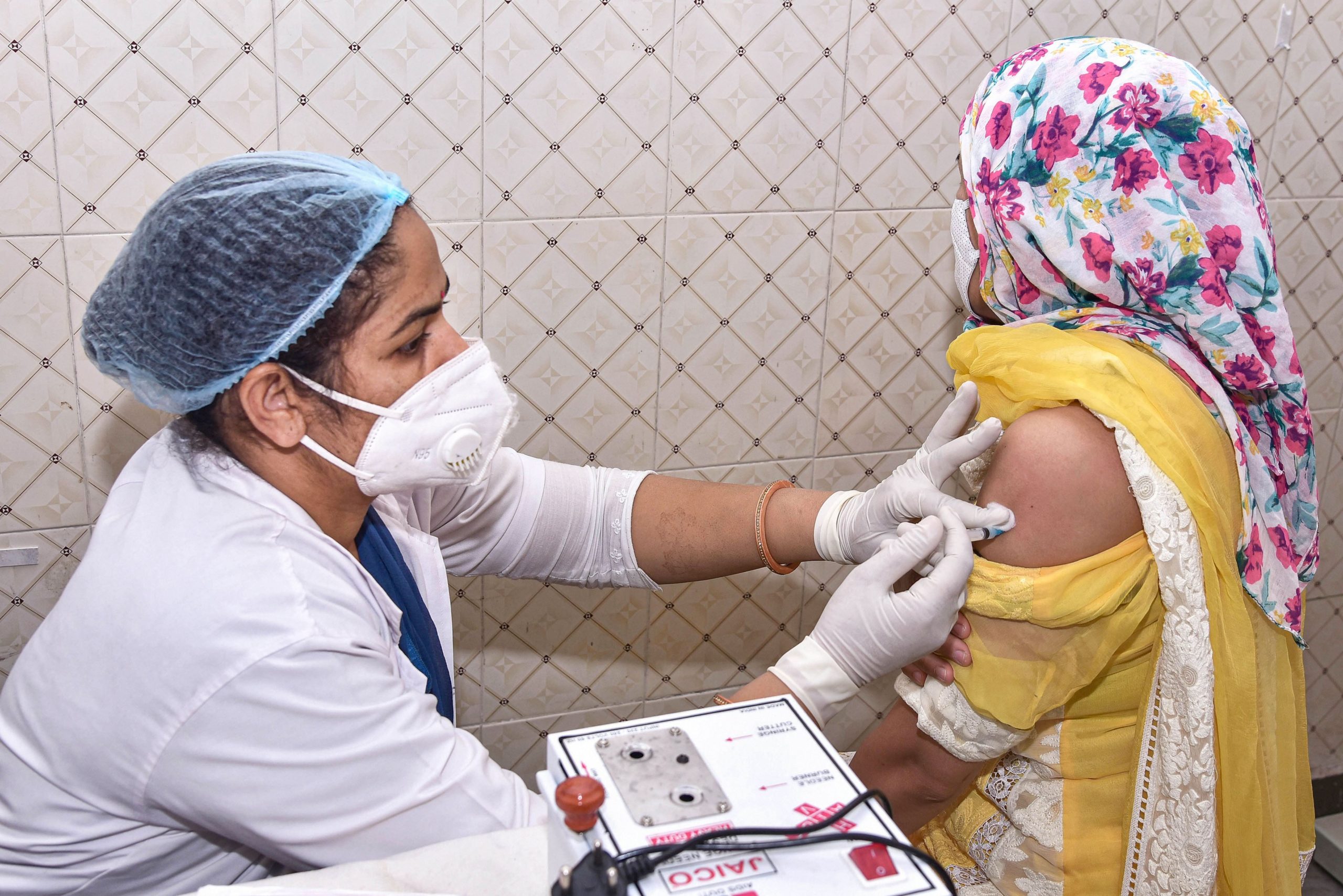 Vaccination drive in Bikaner