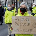 FILE PHOTO: Fridays for Future activists protest in Vienna as part of "Global Day of Climate Action