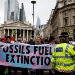 Extinction Rebellion protest in London