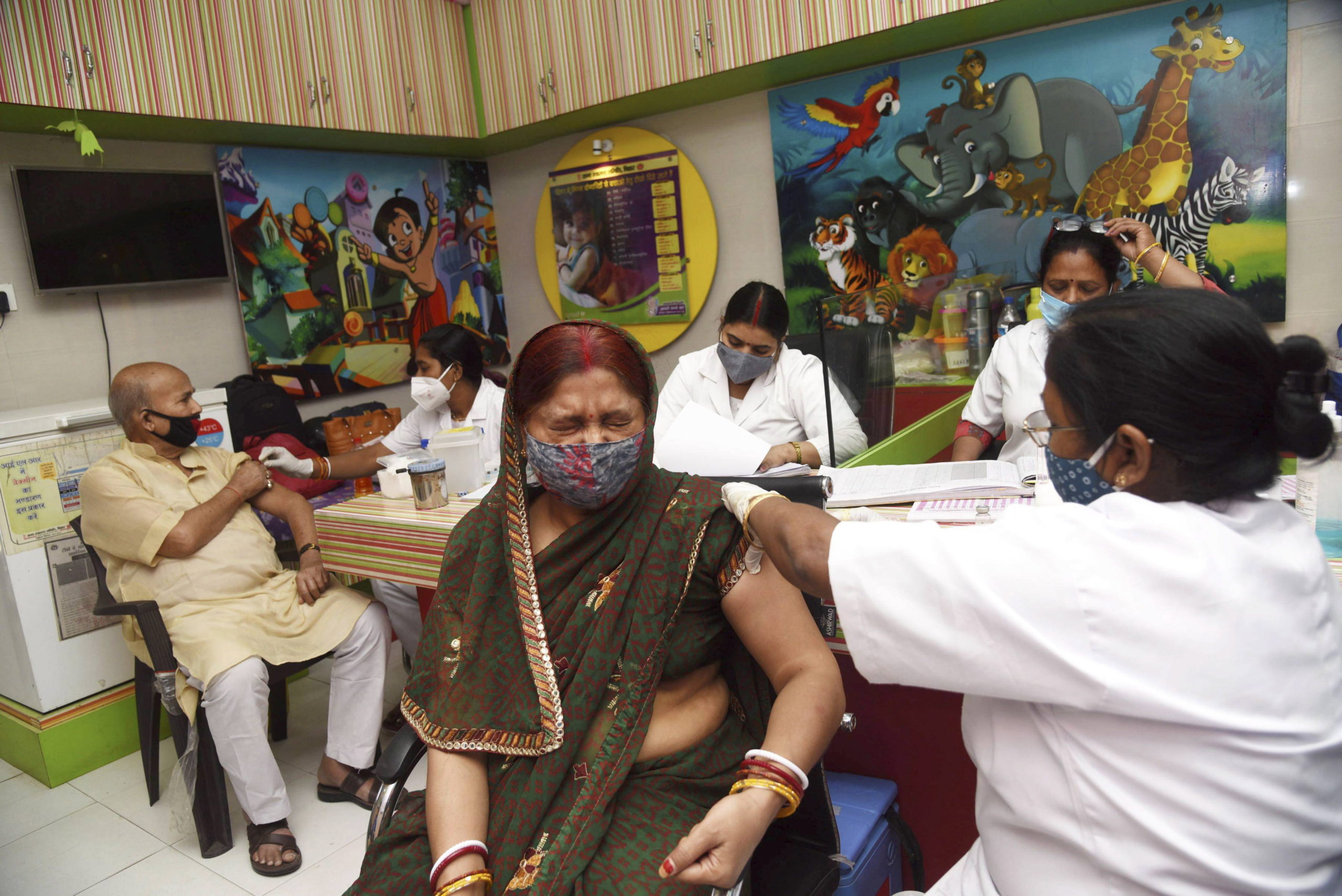 COVID-19 vaccination drive in Patna