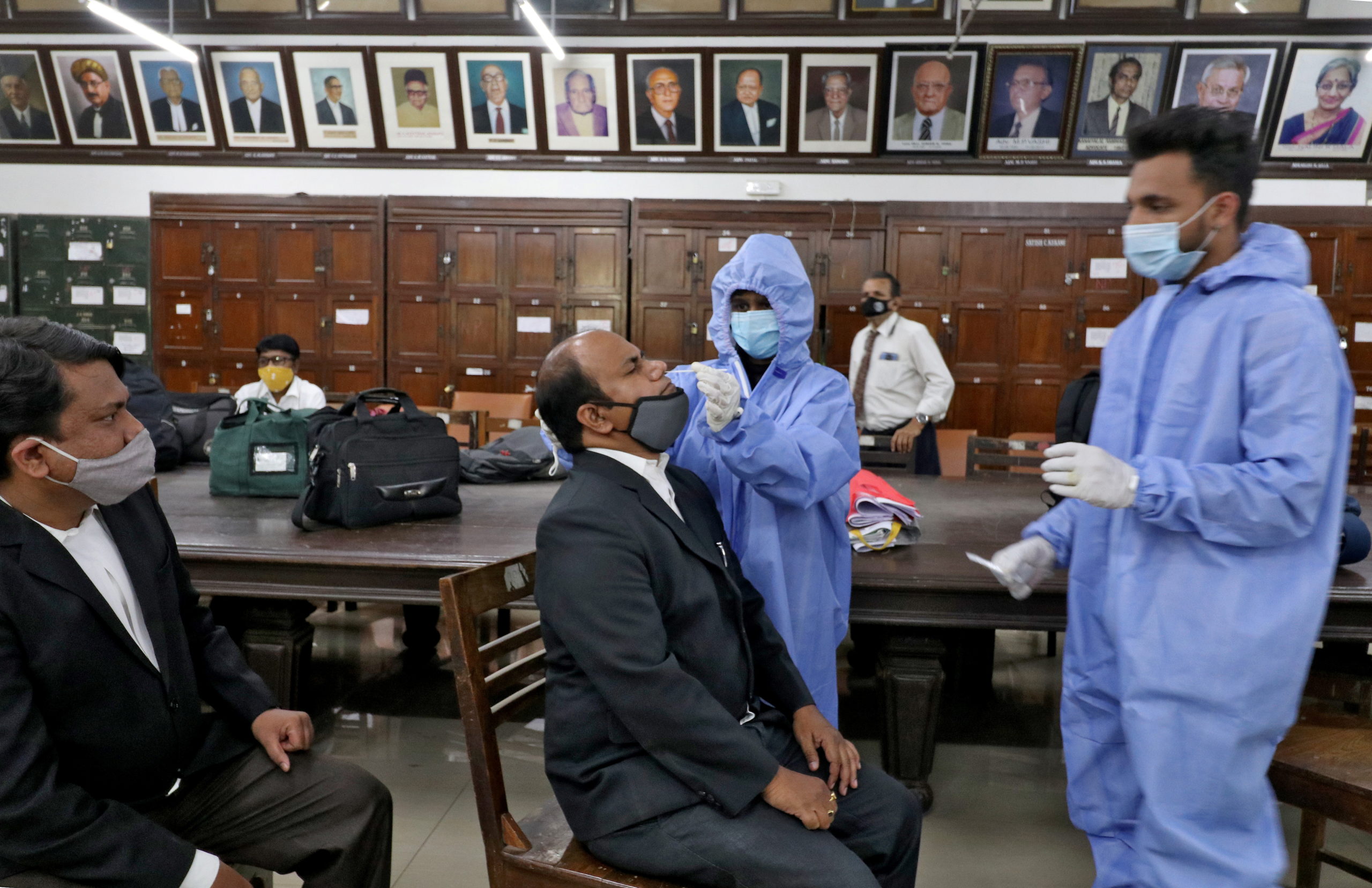 Rapid antigen testing campaign for the coronavirus disease (COVID-19), in Mumbai
