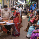 COVID-1 vaccination drive in Karad