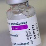 FILE PHOTO: AstraZeneca COVID-19 vaccine is seen at a vaccination center in Ronquieres