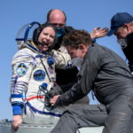 Soyuz MS-17 space capsule lands near Zhezkazgan