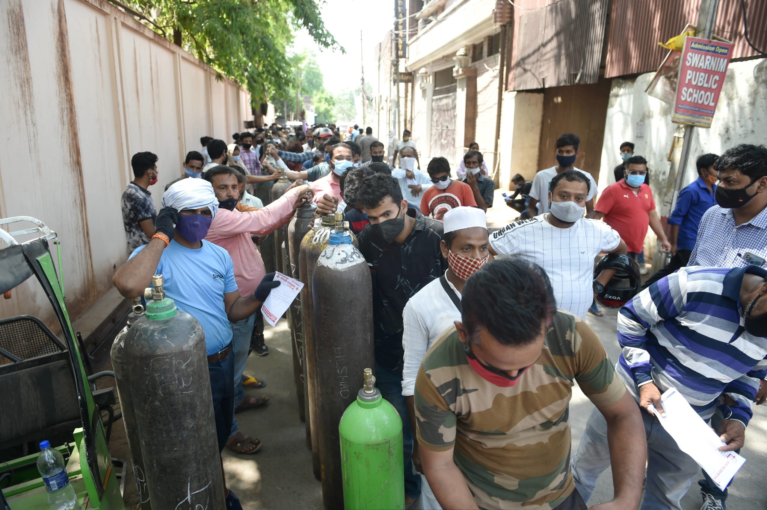 Oxygen shortage in Lucknow