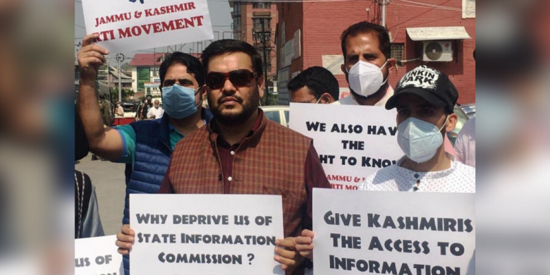 Replacing J&K RTI Act With Centre's Law Has Weakened People's Right to Know - Vimarsana News