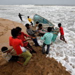 Ahead of Cyclone Tauktae in Veraval
