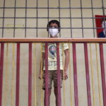 Patients are treated at classroom turned into COVID-19 care facility on outskirts of Mumbai