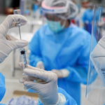 FILE PHOTO: COVID-19 vaccinations in Bangkok