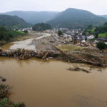 Aftermath of heavy rainfalls in Germany