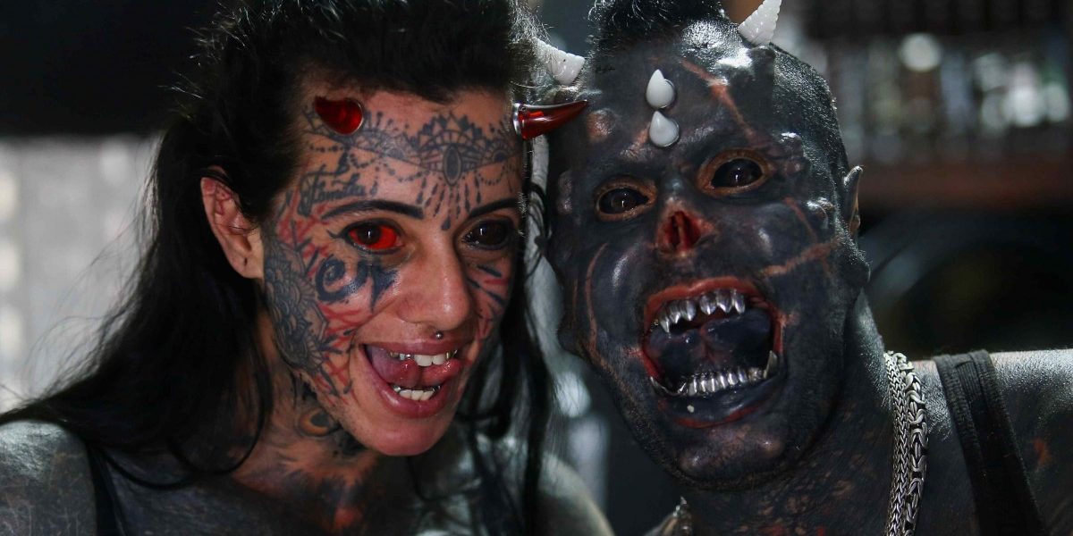 ‘The Sinister Attracted Me’: Brazilian Tattoo Artist Morphs Into Devil