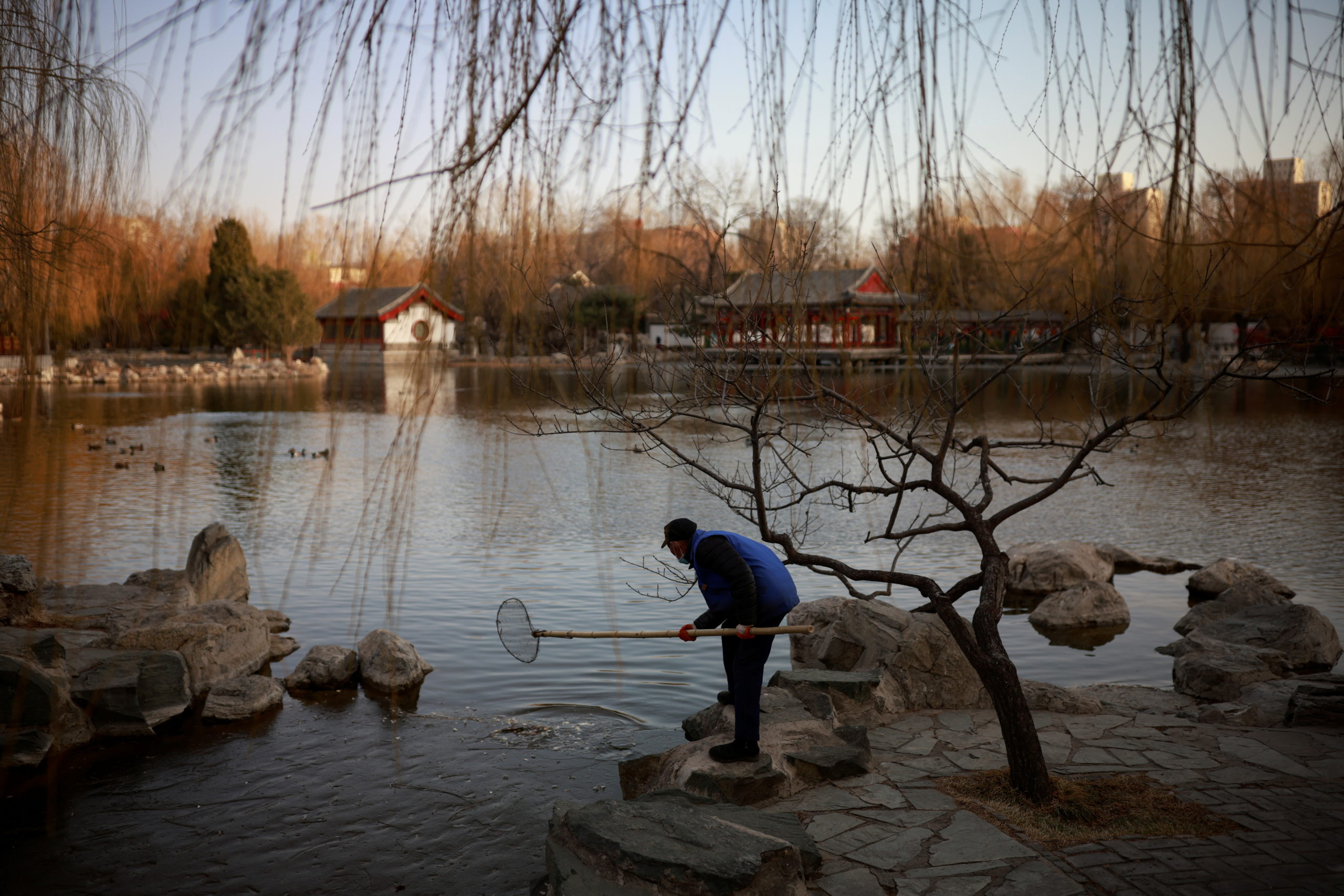 China celebrates Lunar New Year of the Ox, in Beijing