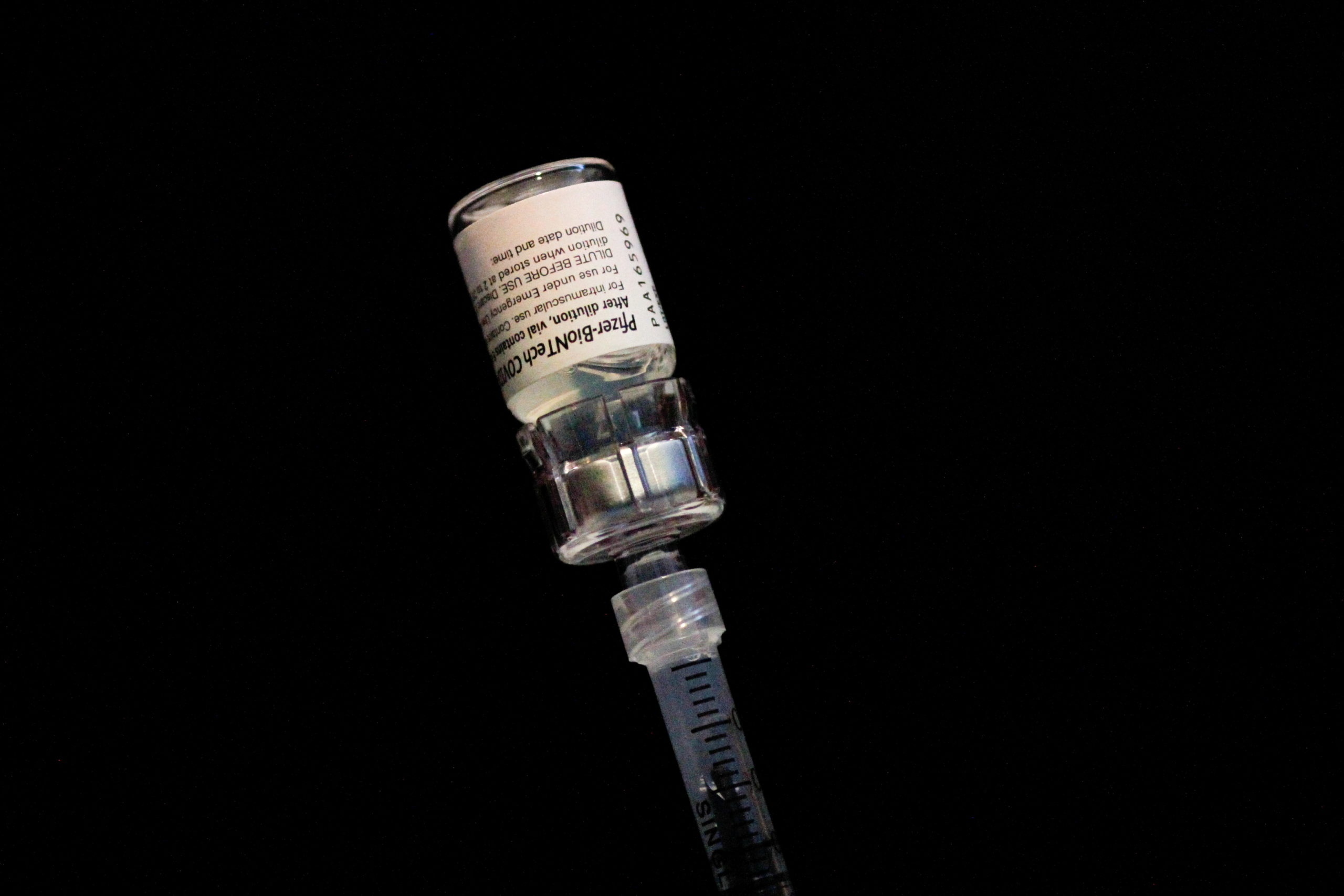 FILE PHOTO: Coronavirus disease vaccination event hosted by Miami - Dade County and Miami Heat,at FTX Arena in Miami