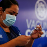 FILE PHOTO: Vaccination against coronavirus disease (COVID-19) in El Salvador