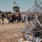 Evacuation at Hamid Karzai International Airport