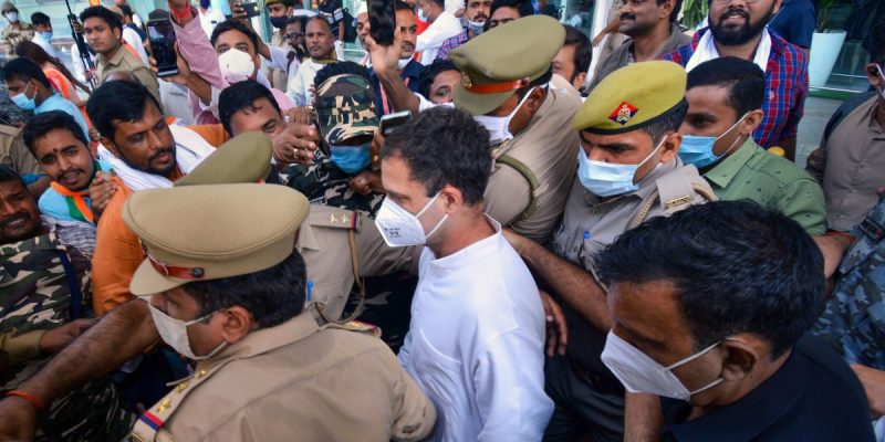 'Granted Permission', Rahul Gandhi, Bhupesh Baghel, Channi Leave Airport for Lakhimpur Kheri - Vimarsana News