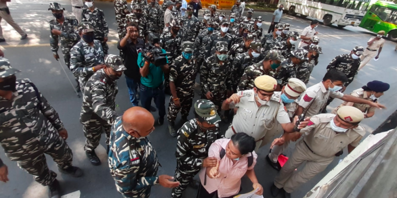 'Stripped, Hurt, Private Parts Targeted': 2 Women on Cop Action at Protest Near Amit Shah's House - Vimarsana News