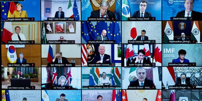 G-20 Agree on Aid for Afghanistan Without Recognising Taliban, Modi Bats for 'Immediate' Supply - Vimarsana News