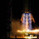 Launch of Long March-2F Y13 rocket near Jiuquan