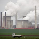 FILE PHOTO: Brown coal fired power plants of RWE, one of Europe's biggest utilities in Neurath near Cologne
