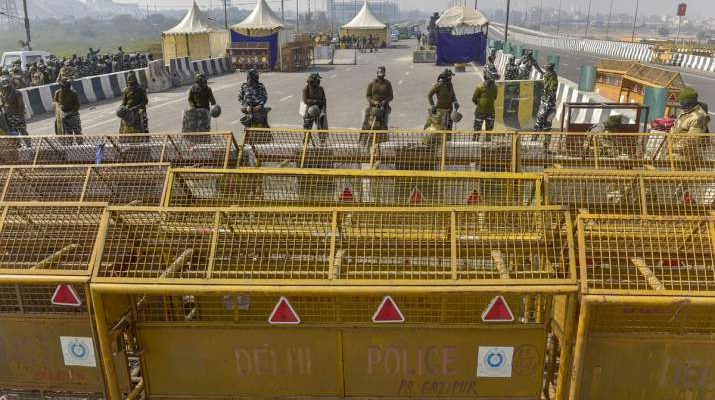 'Reports of Police Removing Barricades from Ghazipur Border False': BKU - Vimarsana News