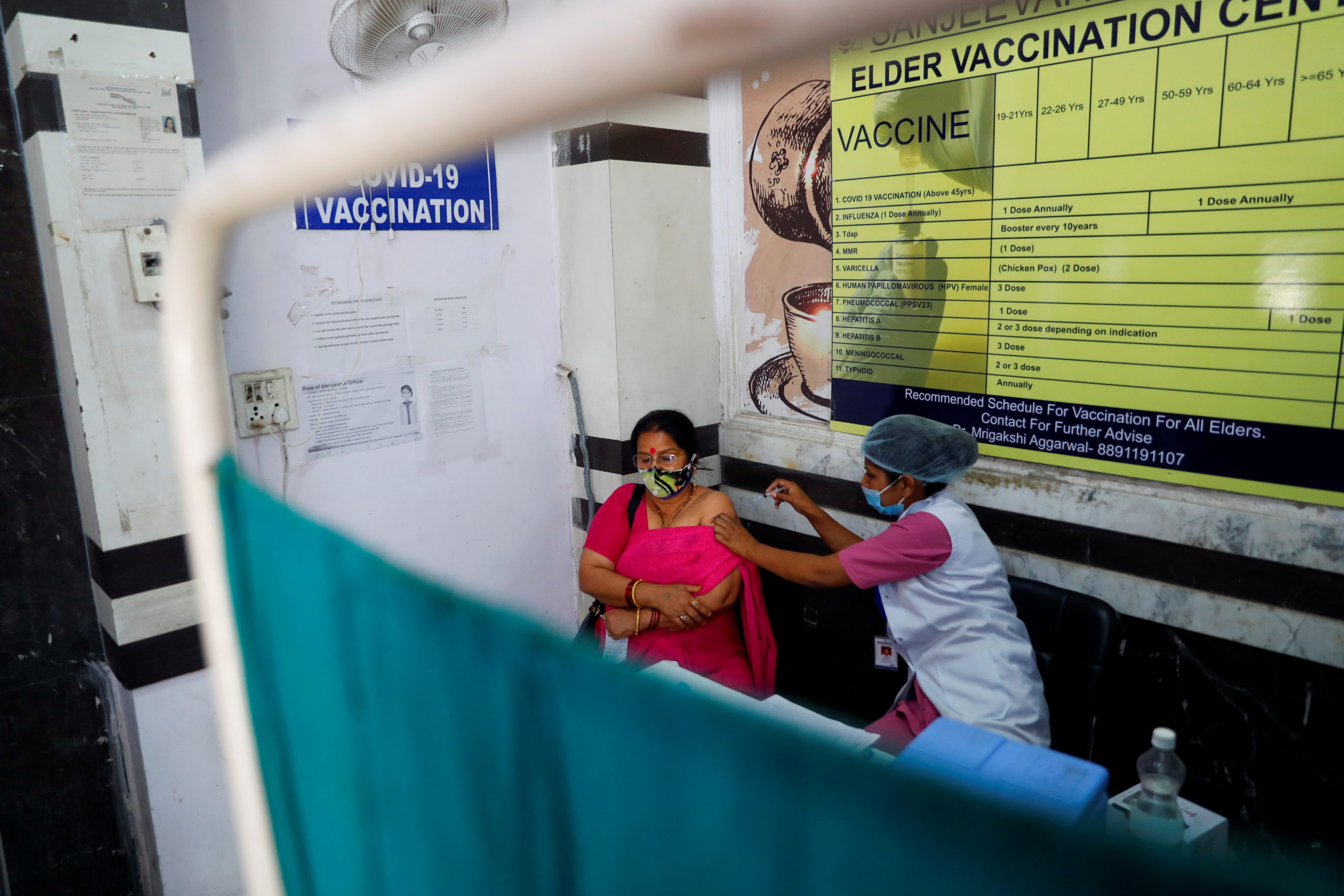 COVID-19 vaccinations in New Delhi