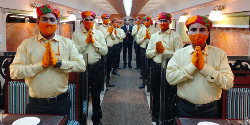 IRCTC Changes Waiters' Saffron Uniform After Sadhus Threaten to Stop Ramayan Express - Vimarsana News