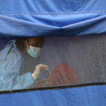A nationwide coronavirus disease (COVID-19) lockdown, in South Africa