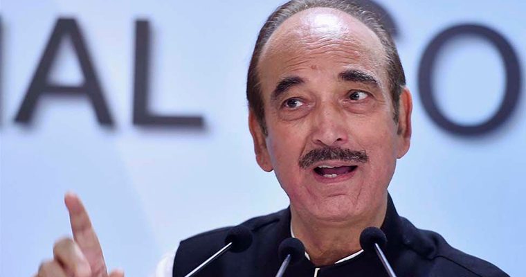 Why Ghulam Nabi Azad's Actions Are Raising Eyebrows in J&K - Vimarsana News