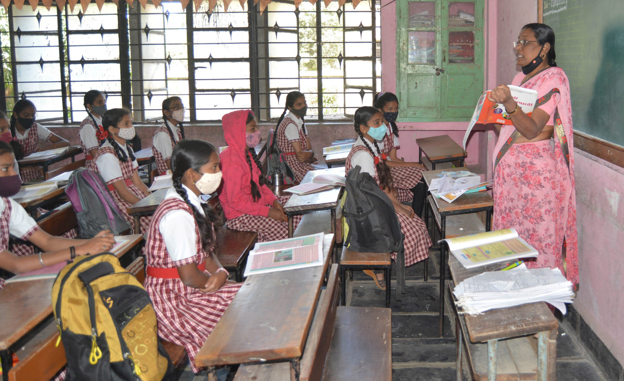 Schools reopen in Karad