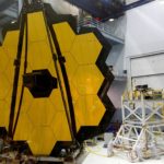 FILE PHOTO: James Webb Space Telescope Mirror unveiling event at NASA's Goddard Space Flight Center in Greenbelt, Maryland