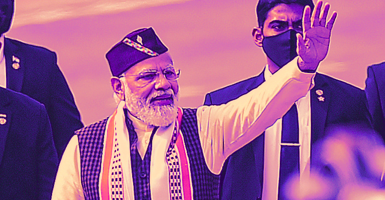 Modi, Champion of Passive Electioneering, Has Replaced the BJP's Lotus With Himself - Vimarsana News