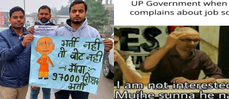 UP Polls: Students, Political Parties Take On BJP With Puns, Hashtags, Memes and Spoofs - Vimarsana News