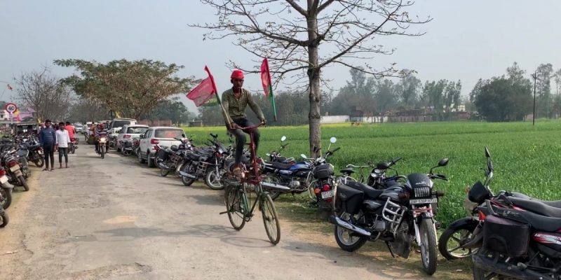 A Teenager and His Special Cycle Are SP's Star Campaigners in Chauri Chaura - Vimarsana News