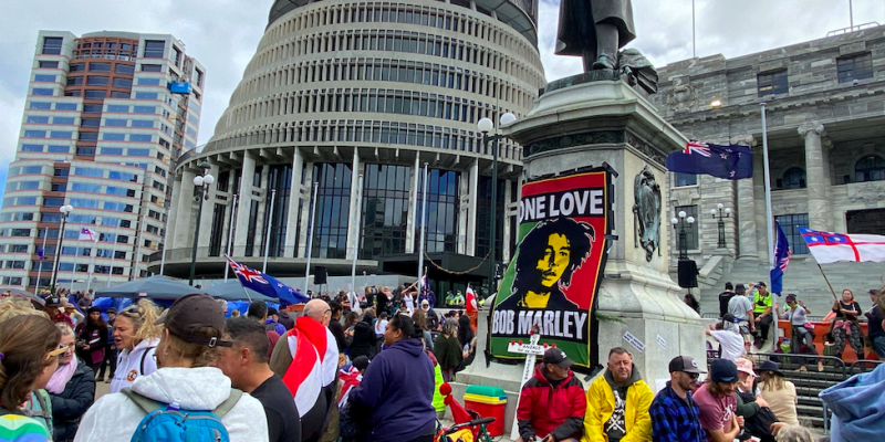 New Zealand's Anti-Vaccine Protests End With Clashes, Arrests - Vimarsana News